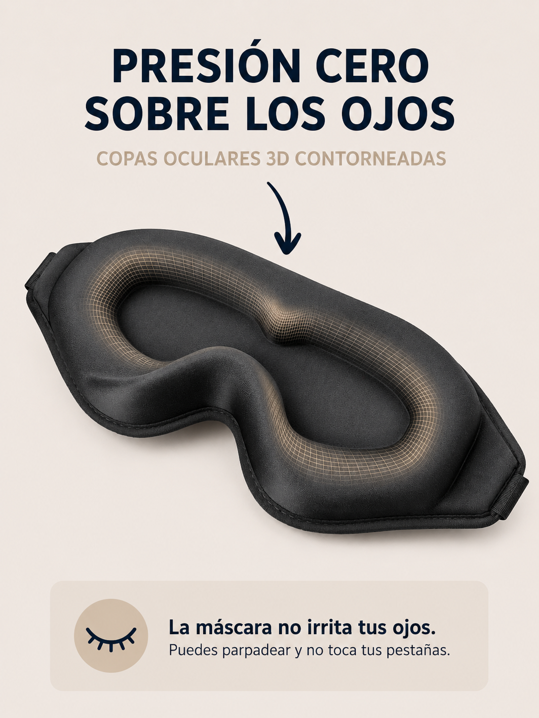 Máscara de sueño premium